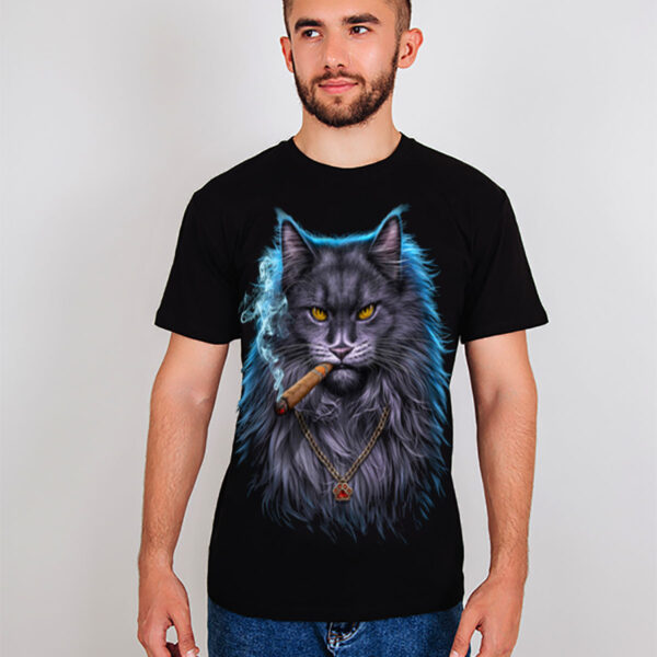 Кот с сигарой